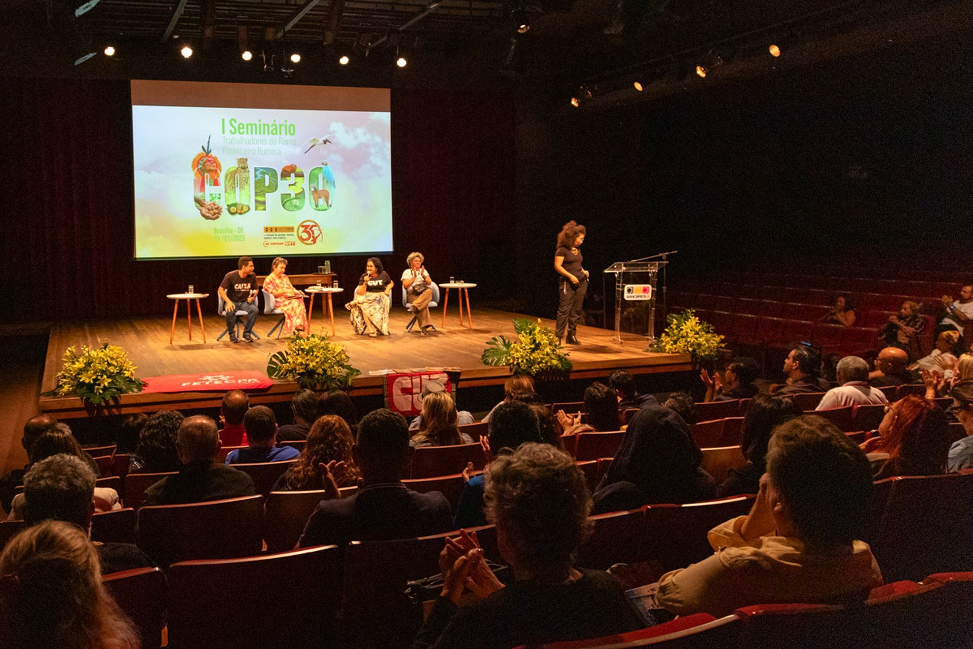 I Seminário Trabalhadores do Ramo Financeiro Rumo à COP 30
