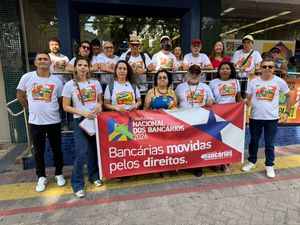 Atos 25 de julho na Caixa