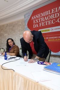 Assembleia Geral Extraordinária da Fetec-CUT/CN - 20.01.2025