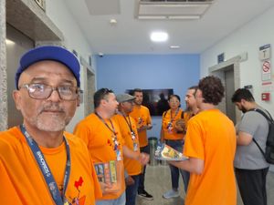 Atos 25 de julho na Caixa