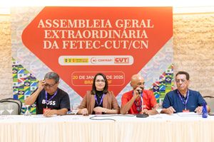 Assembleia Geral Extraordinária da Fetec-CUT/CN - 20.01.2025