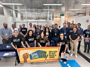 Atos 25 de julho na Caixa