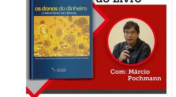 Márcio Pochmann lançará livro no Sindicato nesse sábado (01)