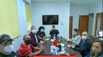 Sindicato realiza reunião com a superintendente da Caixa Econômica Federal