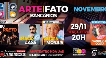 30ª edição do Arte|Fato tem conversa sobre filme Das Raizes às Pontas e música black e sertanejo. É terça (29)