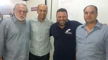 Presidente e secretários da Contraf-CUT visitam SEEB-CGMS