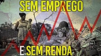 Brasil tem 46 milhões sem renda do trabalho