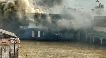 Sindicato acompanha atendimento aos bancários da CEF da Agência-Barco 