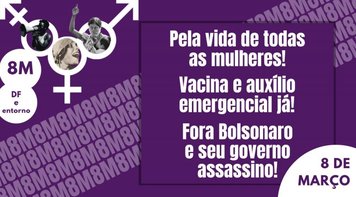Sindicato se une à luta das mulheres para denunciar aumento das desigualdades e descaso do governo