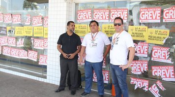 Bancários seguem mobilizados no terceiro dia da greve