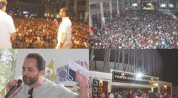 Festa dos Bancários reúne mais de 15 mil trabalhadores no Estádio Nacional