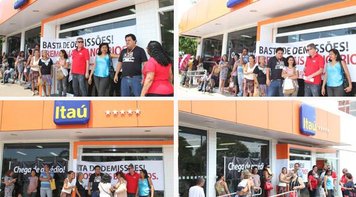 Sindicato percorre agências do DF por mais contratações no Itaú