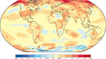 2015, 2016 e 2017 foram os três anos mais quentes da história