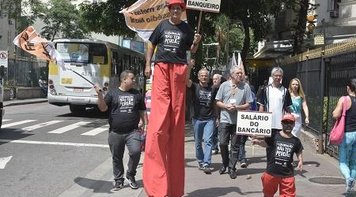 Bancários de todo o Brasil fazem paralisações por proposta decente dos bancos