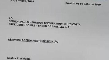 Novo presidente do Sindicato solicita reunião com direção do BRB