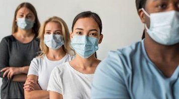 SEEBCG-MS repudia a liberação do uso de máscaras em locais fechados  Máscara