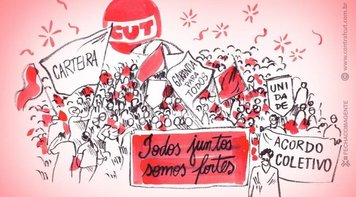 Centrais sindicas fazem atos unificados no 1º de Maio por recuperação de direitos e mais avanços