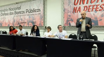 2ª mesa de debates do Seminário em Defesa dos Bancos Públicos destacou que golpe atual é tão cruel quanto o de 64
