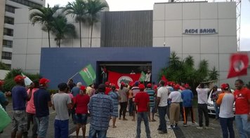 MST ocupa afiliada da Globo na Bahia e em Cuiabá, fazenda de Oscar Maroni em SP e faz atos pelo Brasil