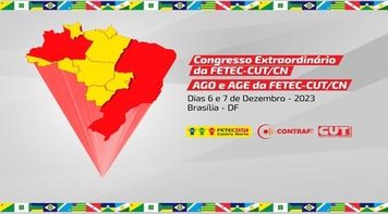 Fetec-CUT/CN realiza hoje assembleias ordinária e extraordinária. Assista aqui transmissão ao vivo