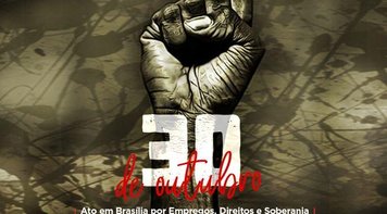 Trabalhadores protestam em Brasília nesta quarta 30 contra privatizações e em defesa da soberania