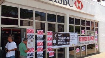 Adesão cresce no 2º dia de greve e paralisa 43 agências na base de Dourados