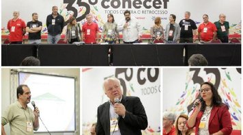 Previdência e Saúde marcam o início dos debates do 35º Conecef