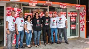 no 30º dia greve atinge 95% das agências de Campo Grande