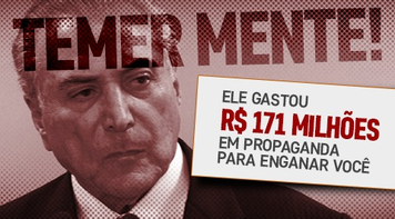 Em propaganda milionária para aprovar o fim da aposentadoria, Temer mente aos trabalhadores 