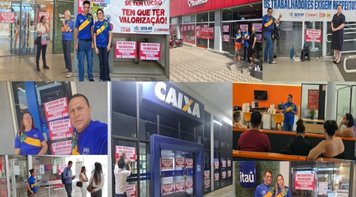 Paralisação dos bancários mostra força da categoria em Mato Grosso