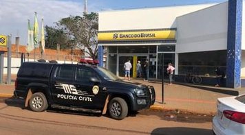 Bandidos assaltam BB em Nova Alvorada do Sul, rendem funcionários e levam R$ 5 milhões