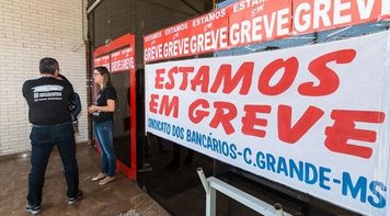 101 agências fecham no quarto dia de greve em Campo Grande e Região