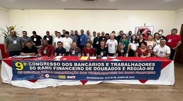 9º Congresso dos Bancários reforça luta contra a fragmentação do emprego e aprova plano de lutas