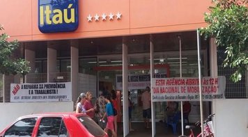 Paralisação atinge todas as agências do Itaú em Dourados