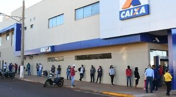 Mais um caso positivo de Covid 19 é registrado na Agência Dourados da Caixa