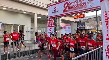 As ruas de Macapá foram palco para a 2ª Corrida dos Bancários neste sábado 9