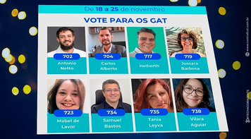 Contraf apoia chapa com compromisso com os associados nas eleições dos GATs da Anabb