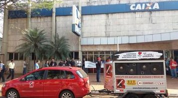 Bancários lançam Campanha em Dourados-MS