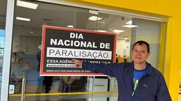 Dia Nacional de Paralisação mobiliza bancários e fecha agências em Dourados e Região