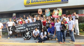 SEEB-CGMS realiza ato contra os banqueiros com o tema #Exploração não tem Perdão