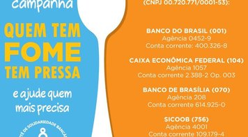 Apoie a campanha de solidariedade ‘Quem tem fome tem pressa’ e ajude quem mais precisa