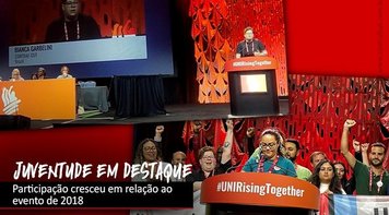 Representação de jovens cresce no congresso mundial da UNI
