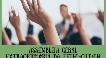 Fetec-CUT/CN faz assembleia extraordinária neste sábado 6 para discutir o Congresso 2021