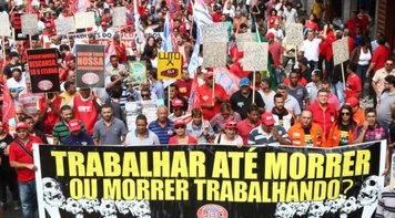 Em defesa da Previdência, trabalhadores vão à luta dia 13