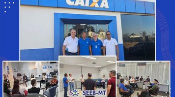 SEEB-MT realiza ação nas agências do interior no Dia Nacional de Luta #MenosMetasMaisSaúde