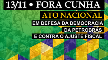 Frente Brasil Popular vai às ruas nesta sexta (13)