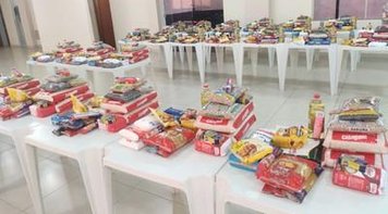 SEEBCG-MS entrega cestas básicas a famílias carentes de Campo Grande