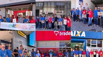 SEEB-MT lança Campanha Nacional dos Bancários com mobilização e música em Cuiabá