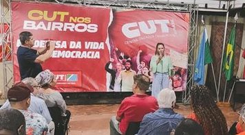 SEEBCG-MS participa do lançamento do Comitê em Defesa da Vida e da Democracia da CUT