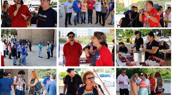 CAIXA: Sindicato serve cachorro-quente na Matriz I em protesto contra ‘cachorrada do governo’